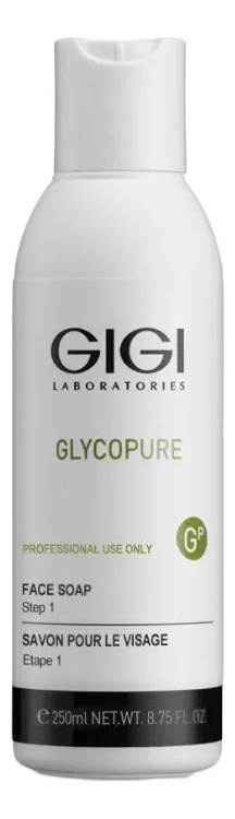 Жидкое мыло для лица Glycopure Face Soap 250мл gigi glycopure face soap