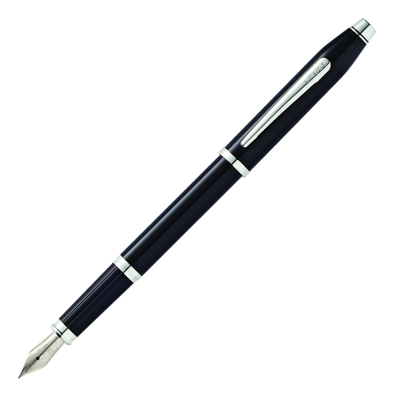 

Перьевая ручка Cross Century II Black lacquer M (черная)