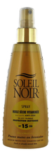 SOLEIL NOIR Антивозрастное сухое масло для тела Spray Huile Seche Vitaminee SPF15 150мл
