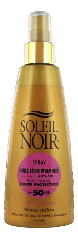 

Антивозрастное сухое масло для тела Spray Huile Seche Vitaminee SPF50 150мл