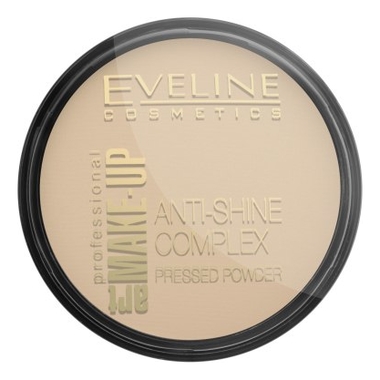 

Матирующая минеральная пудра для лица c шелком Art Make-up Professional Anti-Shine Complex Pressed Powder 14г: 34 Medium Beige, Матирующая минеральная пудра для лица c шелком Art Make-up Professional Anti-Shine Complex Pressed Powder 14г