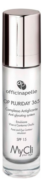 

Эмульсия для лица и кожи вокруг глаз OP Pluriday 365 Emulsione SPF15 50мл