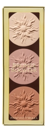 Палетка для контуринга и стробинга лица Bronze Booster Glow-Boosting Strobe and Contour Palette 9г от Randewoo