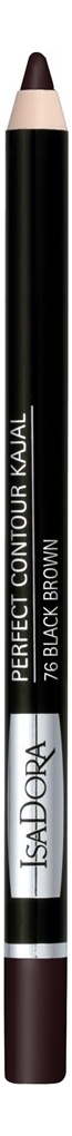 

Карандаш для век Perfect Contour Kajal 1,2г: 76 Black Brown, Карандаш для век Perfect Contour Kajal 1,2г