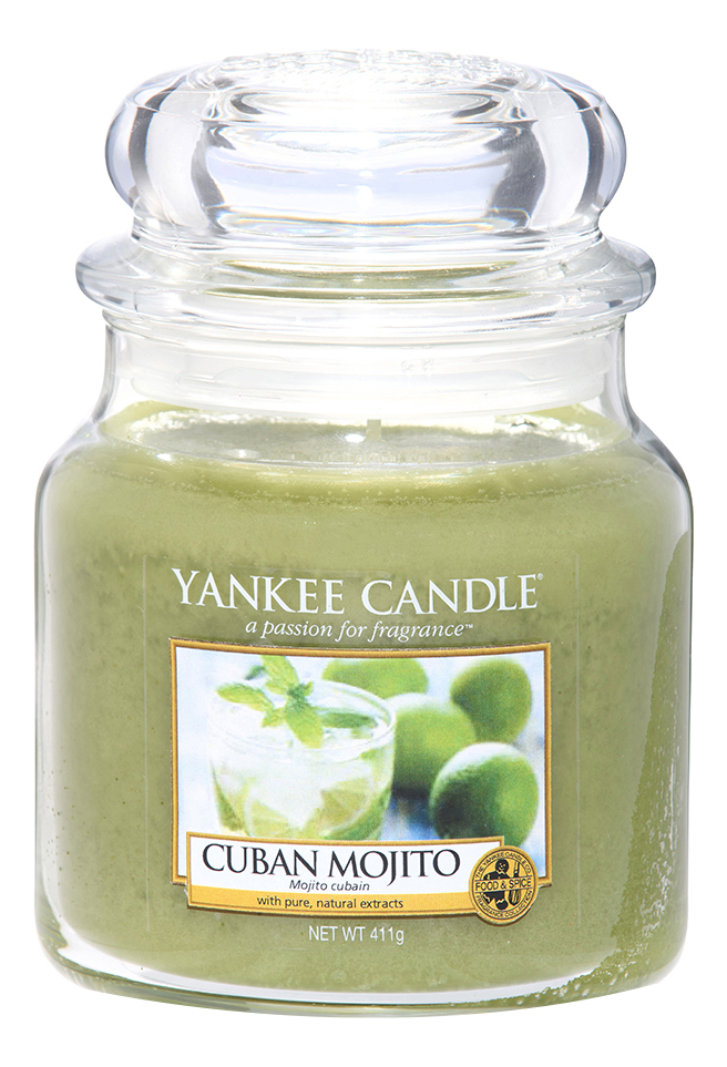 

Ароматическая свеча Cuban Mojito: Свеча 411г, Ароматическая свеча Cuban Mojito