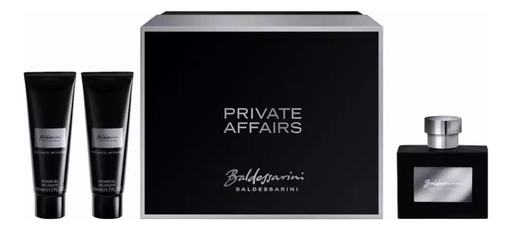 

Private Affairs: набор (т/вода 50мл + гель д/душа 2*50мл), Private Affairs