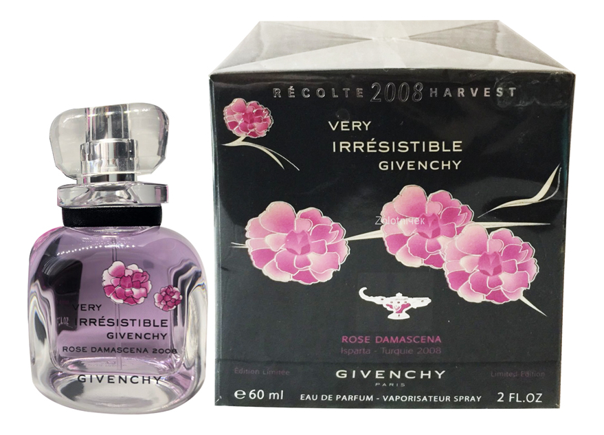 Купить Harvest 2008 Very Irresistible Rosa Damascena: парфюмерная вода 60мл, Givenchy