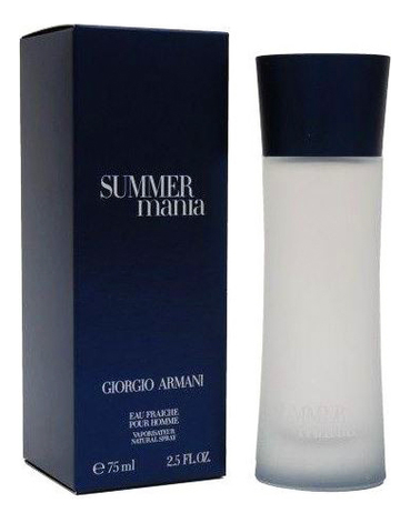 

Mania Summer Eau Fraiche Men: туалетная вода 75мл, Mania Summer Eau Fraiche Men
