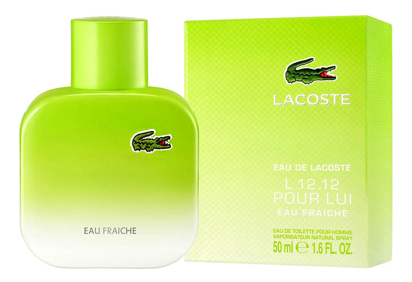 Eau De Lacoste L.12.12 Pour Lui Eau Fraiche: туалетная вода 50мл