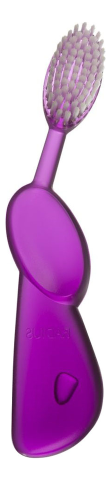 

Зубная щетка с резиновой ручкой Toothbrush Scuba (фиолетовая, мягкая, для левшей)
