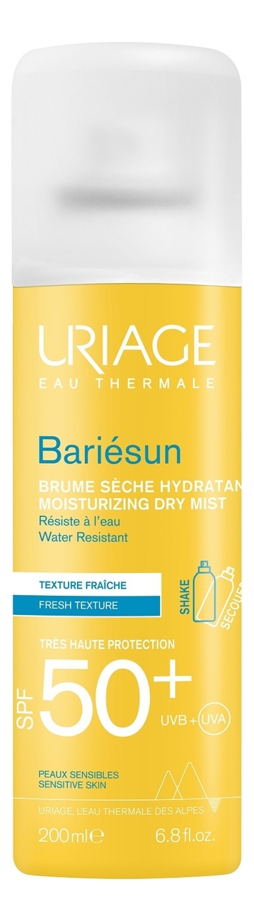 

Солнцезащитный сухой спрей для тела Bariesun Brume Seche SPF50+ 200мл