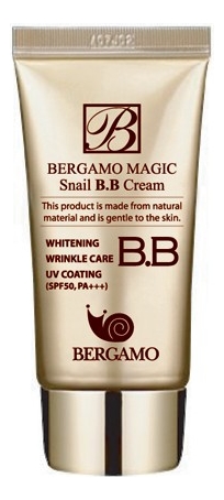 

BB крем с муцином улитки Magic Snail Cream SPF50+ PA+++ 50мл