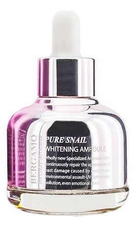 

Сыворотка для лица Pure Snail Whitening Ampoule 30мл