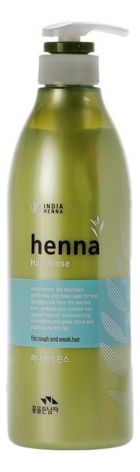Ополаскиватель для волос Henna Hair Rinse 730мл flor de man ополаскиватель для волос henna hair rinse 730 мл