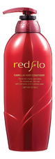 Flor De Man Увлажняющий кондиционер для волос с экстрактом камелии Redflo Camellia Hair Conditioner 750мл