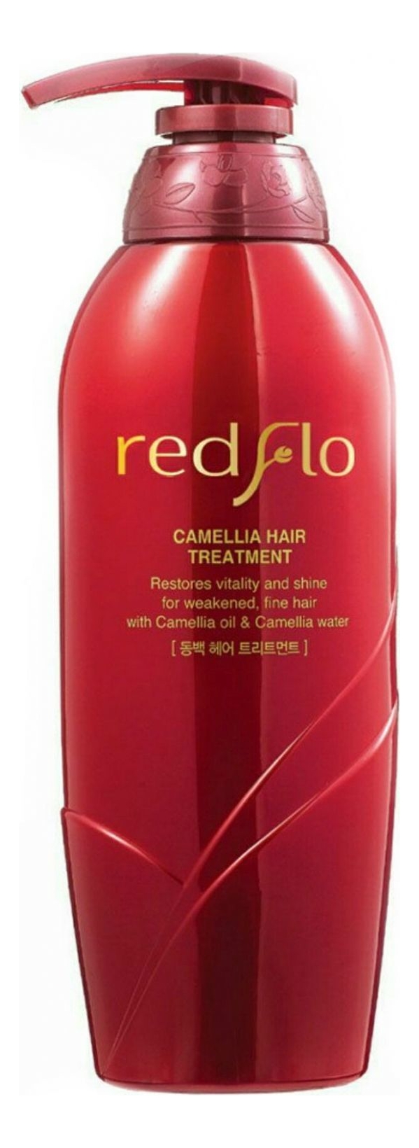 

Увлажняющая маска для волос с экстрактом камелии Redflo Camellia Hair Treatment 500мл