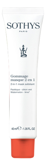 

Антиоксидантная скраб-маска для лица 2 в 1 Gommage Masque 40мл (лайм, арбуз)
