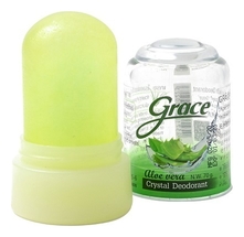Grace Кристаллический дезодорант Crystal Deodorant Aloe Vera 70г (алоэ вера)