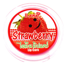 Ilene Увлажняющий бальзам для губ Strawberry Natural Lip Moisturizer 10г (клубника)