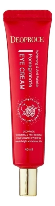 

Крем для кожи вокруг глаз с экстрактом граната осветляющий Whitening & Anti-Wrinkle Pomegranate Eye Cream 40мл