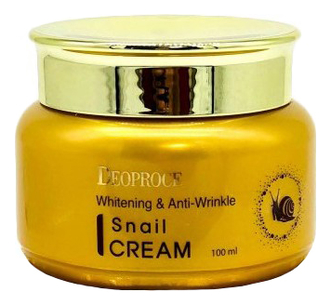 

Крем для лица с муцином улитки Whitening & Anti-Wrinkle Snail Cream 100мл