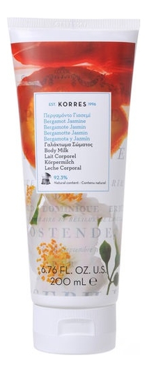 

Молочко для тела Bergamote Jasmin Body Milk 200мл (бергамот и жасмин)