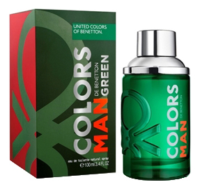 

Colors Man Green: туалетная вода 60мл, Colors Man Green