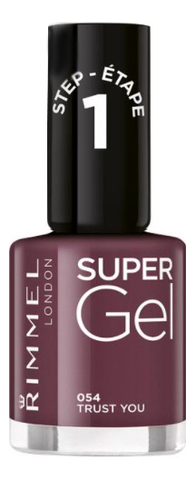 

Гель-лак для ногтей Super Gel Nail Polish 12мл: 054 Trust You, Гель-лак для ногтей Super Gel Nail Polish 12мл