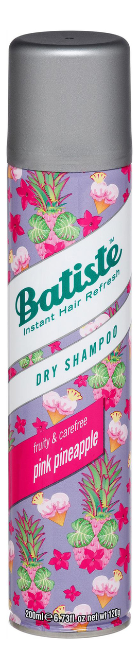 

Сухой шампунь с фруктовым ароматом Pink Pineapple Dry Shampoo 200мл