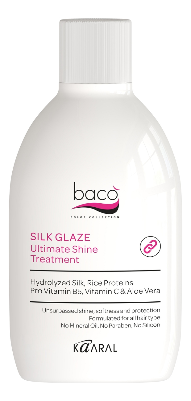 

Лосьон для волос Интенсивная шелковая реконструкция Baco Silk Glaze Ultimate Shine Treatment 250мл