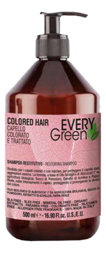 Шампунь для окрашенных волос Every Green Colored Hair Restoring Shampoo