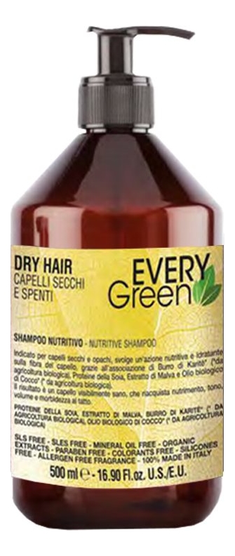 

Кондиционер для сухих волос Every Green Dry Hair Nutritive Conditioner: Кондиционер 500мл, Кондиционер для сухих волос Every Green Dry Hair Nutritive Conditioner