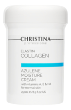 CHRISTINA Азуленовый крем для лица с витаминами и гиалуроновой кислотой Elastin Collagen Azulene Moisture Cream