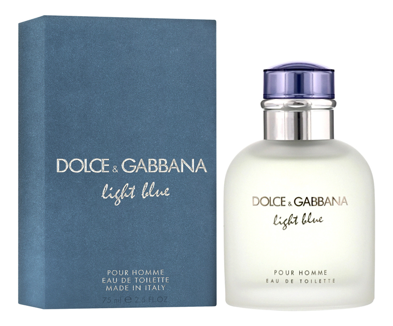 

Light Blue pour homme: туалетная вода 75мл, Light Blue Pour Homme
