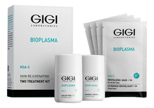 GiGi Набор для лица Bioplasma Skin Rejuvenating Trial (пилинг 30мл + сыворотка 30мл + омолаживающая маска 2*20мл + активизирующая маска 2*20мл)