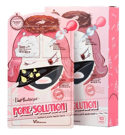 

Трехступенчатая маска для лица для проблемной кожи 3-Step Pore Solution Super Elastic Mask Pack: Маска 10*25мл, Трехступенчатая маска для лица для проблемной кожи 3-Step Pore Solution Super Elastic Mask Pack