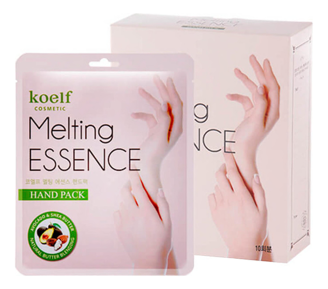

Маска-перчатки смягчающие для рук Melting Essence Hand Pack: Маска 10*14г, Маска-перчатки смягчающие для рук Melting Essence Hand Pack