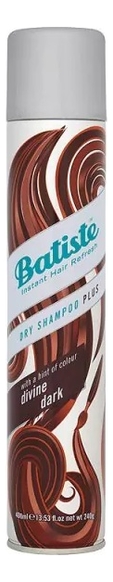 Купить Сухой шампунь для темных волос Dry Shampoo Divine Dark Hair: Шампунь 400мл, Batiste