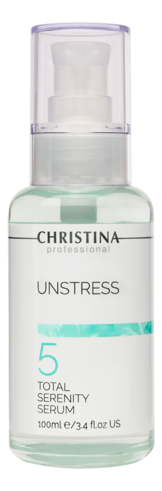 Успокаивающая сыворотка для лица Unstress Total Serenity Serum 5 100мл