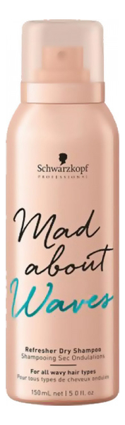 

Сухой шампунь для волос Mad About Waves Refresher Dry Shampoo 150мл