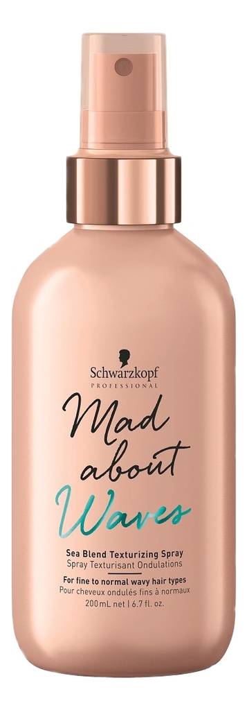 

Текстурирующий спрей для волос Mad About Waves Sea Blend Texturizing Spray 200мл