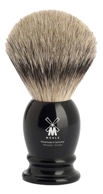 

Помазок Черная смола Classic (барсучий ворс высшей категории Silvertip): Размер M, Помазок Черная смола Classic (барсучий ворс высшей категории Silvertip)