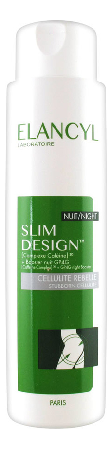 

Ночной противоцеллюлитный концентрат для тела Slim Design Stubborn Cellulite Night 200мл