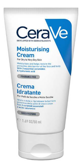 

Увлажняющий крем для лица и тела Crema Idratante Senza Profumo 50мл