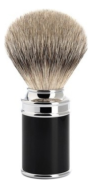 

Помазок Черная смола Traditional (барсучий ворс высшей категории Silvertip)