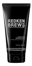 Redken Моделирующая паста для укладки волос Brews Work Hard Molding Paste 150мл