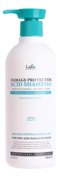 Шампунь для волос с аргановым маслом Damaged Protector Acid Shampoo