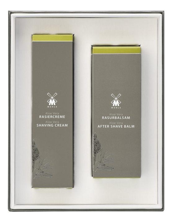 

Набор Skincare Aloe Vera (крем для бритья Алоэ вера Shaving Cream 75мл + бальзам после бритья 100мл)