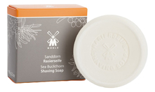 Muehle Твердое мыло для бритья Skincare Sea Buckthorn Shaving Soap 65г (облепиха)