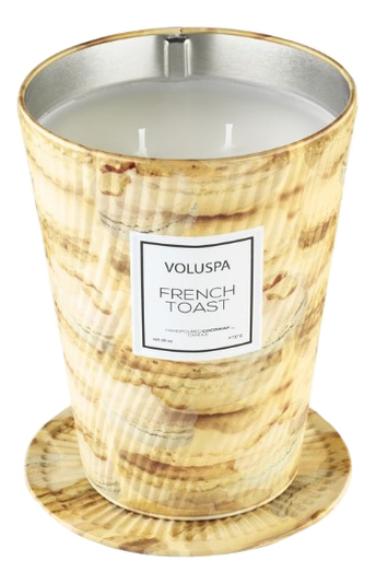 Ароматическая свеча French Toast: свеча в металлическом ведерке с 2 фитилями 737г